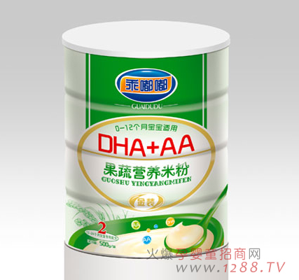 乖嘟嘟鈣鐵鋅營養(yǎng)米粉