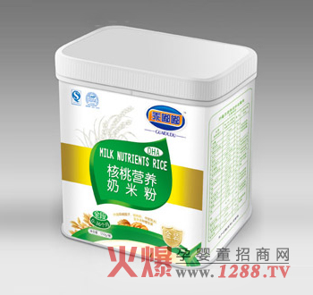 乖嘟嘟核桃營(yíng)養(yǎng)奶米粉