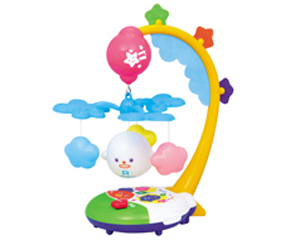 皇室玩具阿嚕佳兩用床邊音樂鈴招商