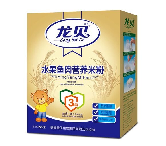 龍貝水果魚肉營養(yǎng)米粉3段