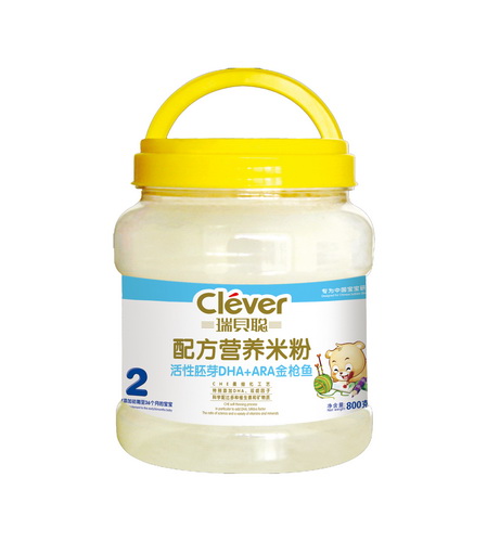 瑞貝聰活性胚芽DHA+ARA金槍魚(yú)營(yíng)養(yǎng)米粉2段