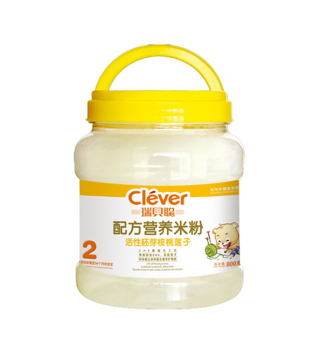 瑞貝聰活性胚芽核桃蓮子營養(yǎng)米粉2段