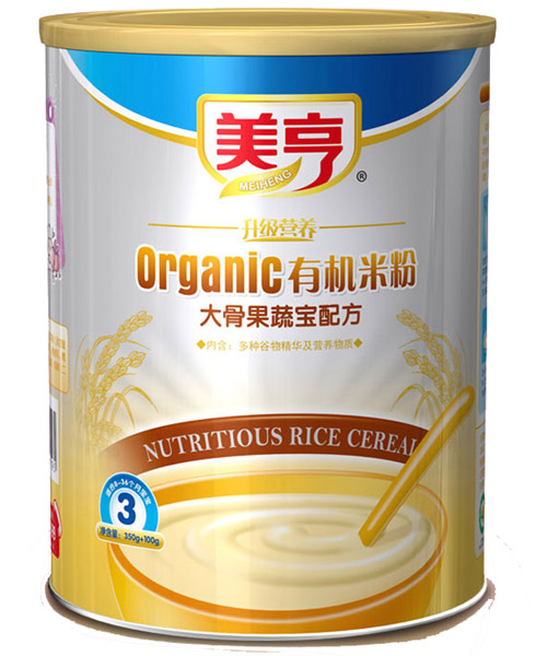 美亨聽裝大骨果蔬有機米粉3段