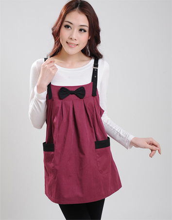 諾寶康蝴蝶結金屬扣馬甲