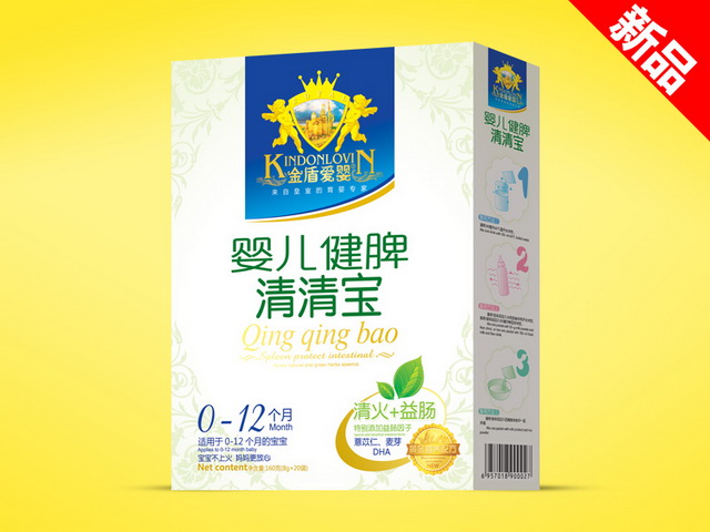 金盾愛(ài)嬰清清寶大盒-嬰兒健脾