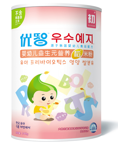 優(yōu)智嬰幼兒益生元營養(yǎng)稻米粉