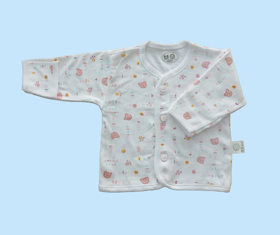 A06全背包邊系扣上衣(粉)