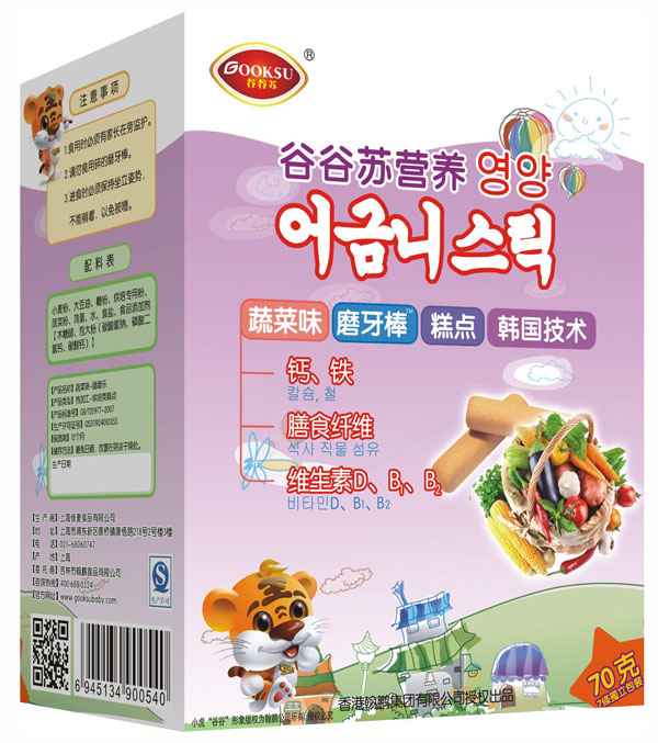 谷谷蘇蔬菜味磨牙棒