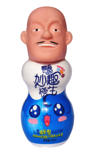 酷我妙趣橫生光頭強兒童成長型乳味飲料