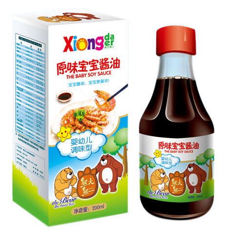 熊大熊二原味寶寶醬油