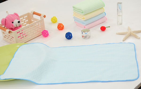 智陽兒童毛巾淺藍