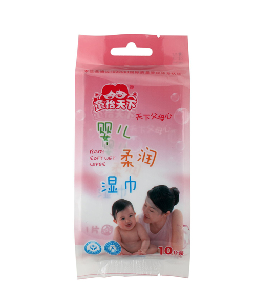 童怡天下嬰兒柔潤濕巾10片