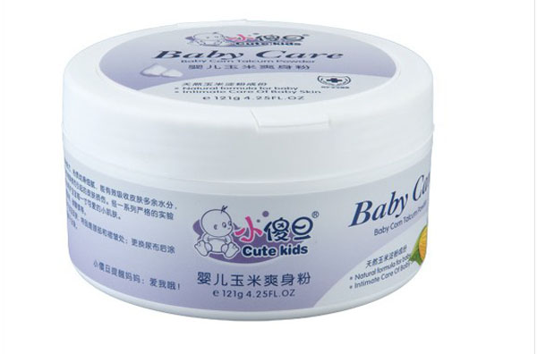 小傻旦嬰兒玉米爽身粉