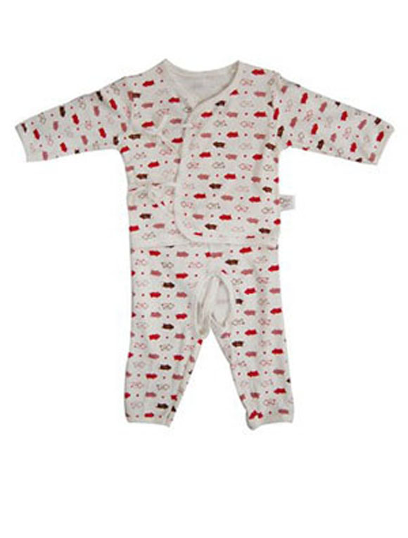 嬰比迪快樂(lè)豬合同套綁帶褲