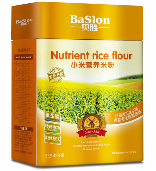 貝勝DHA+ARA小米營養(yǎng)米粉