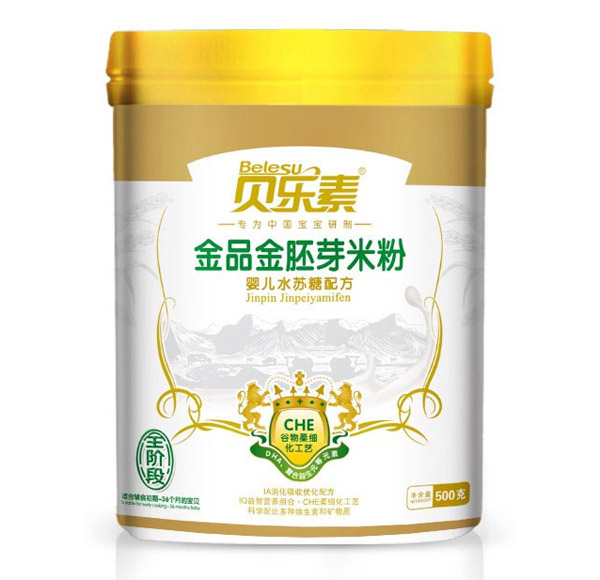 貝樂素嬰兒水蘇糖金胚芽米粉