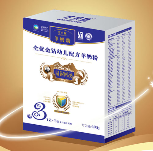 萬(wàn)貝聰全優(yōu)金鉆幼兒配方羊奶粉