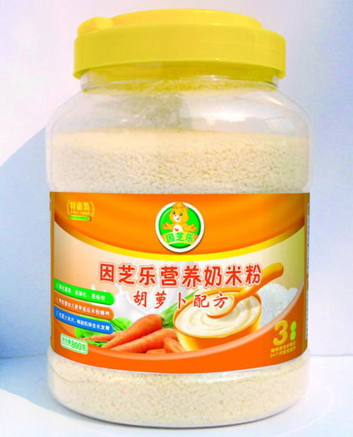 因芝樂胡蘿卜配方營(yíng)養(yǎng)奶米粉