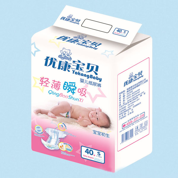 優(yōu)康寶貝輕薄瞬吸紙尿褲S40片