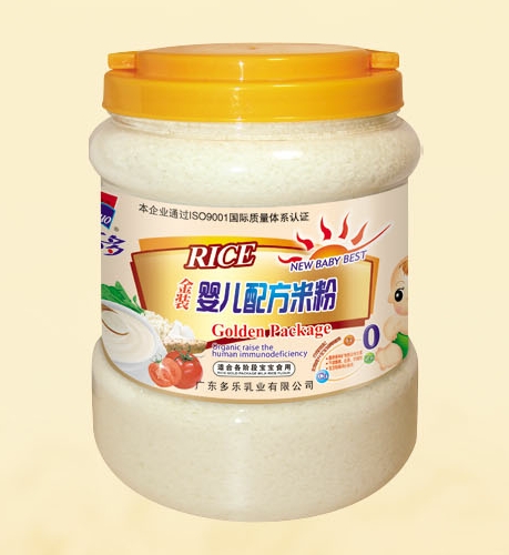 美多樂罐裝嬰兒配方米粉0段