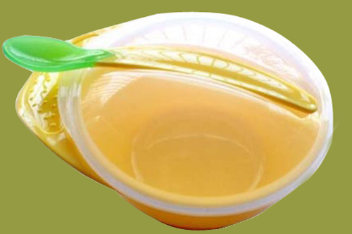 圭皎單耳嬰兒吸盤碗黃色