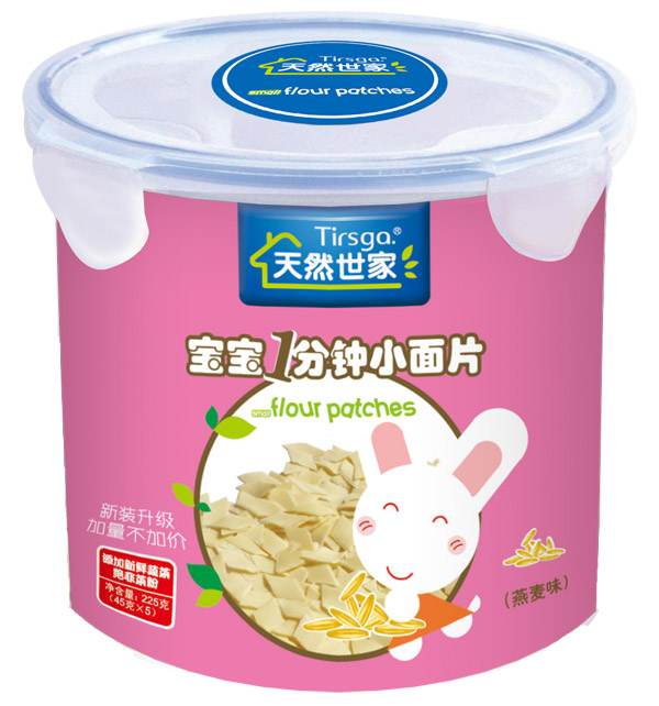 天然世家燕麥味小面片