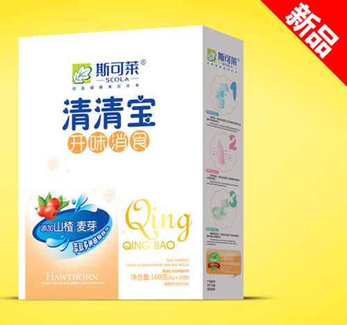 斯可萊開(kāi)胃消食清清寶盒裝