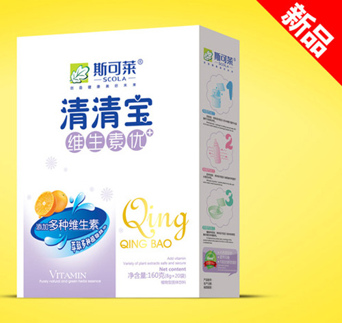 斯可萊維生素優(yōu)+清清寶盒裝