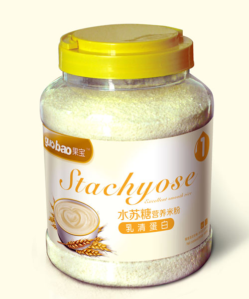 果寶乳清蛋白水蘇糖營(yíng)養(yǎng)米粉