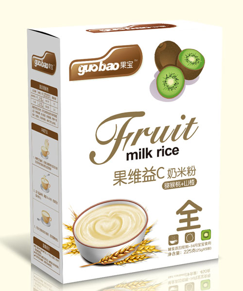 果寶果維益C奶米粉盒裝全