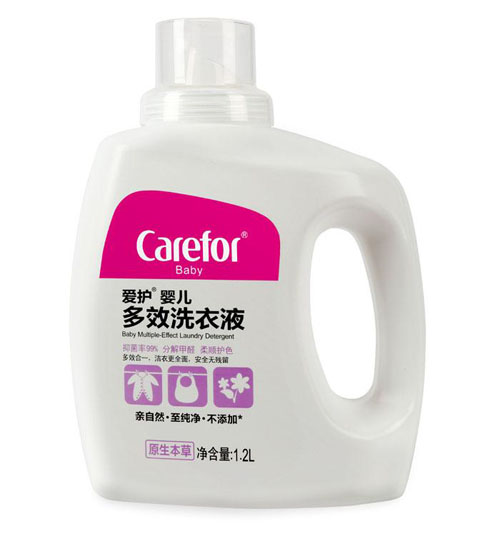 愛護(hù)嬰兒多效洗衣液1.2L瓶裝