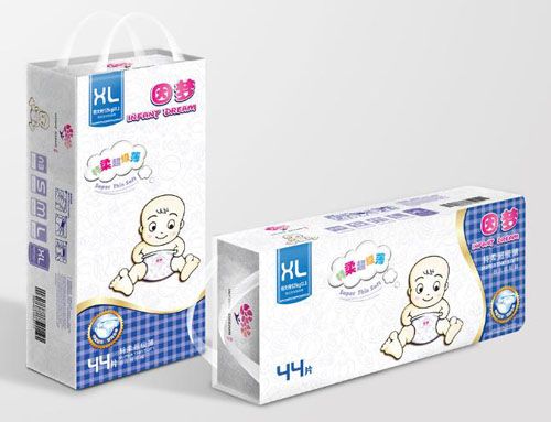 因夢(mèng)特柔超級(jí)薄嬰兒紙尿褲XL碼