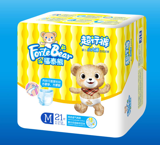 福泰熊超行褲M碼