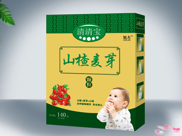 旭杰山楂麥芽顆粒盒裝