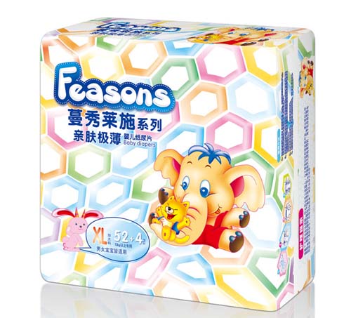 Feasons親膚極薄嬰兒紙尿片XL碼