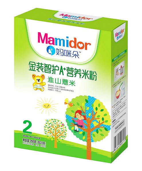 媽咪朵智護淮山薏米A+營養(yǎng)米粉(盒裝)