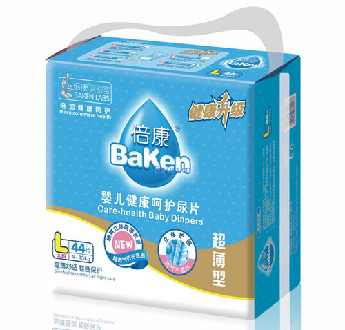 倍康超薄型健康呵護紙尿片L碼(棉柔大包裝)