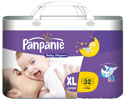 panpanie嬰兒尿不濕XL碼