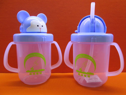 苗哺專家雙耳嬰兒訓(xùn)練水杯