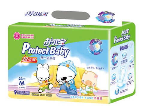 護兒寶超級薄嬰兒紙尿褲M碼24片