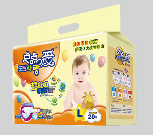 點(diǎn)點(diǎn)愛(ài)超能吸極薄嬰兒紙尿褲L碼