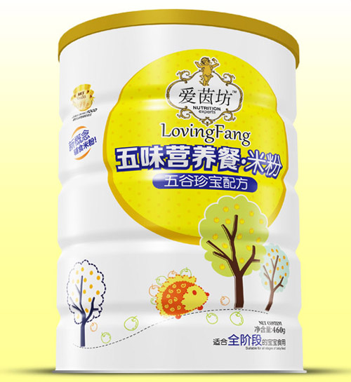 愛茵坊五谷珍寶五味營養(yǎng)餐米粉鐵聽