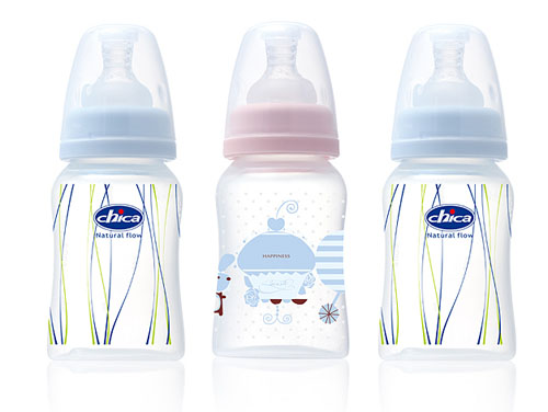 積高新生兒標(biāo)準(zhǔn)口徑真乳實感小方錐形PP奶瓶150ml