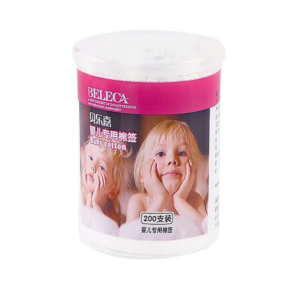貝樂(lè)嘉嬰兒專用棉簽200支裝