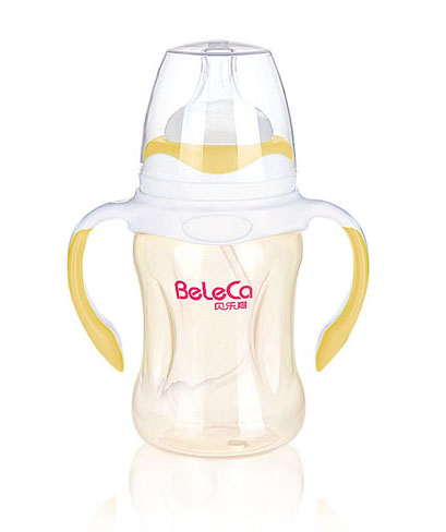 貝樂嘉黃色全自動PP奶瓶