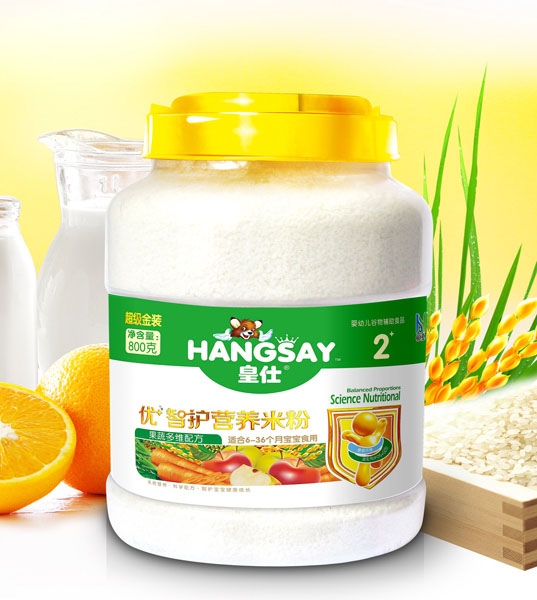 皇仕果蔬多維配方優(yōu)+智護(hù)營養(yǎng)米粉