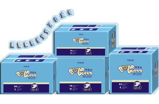 熊管家超薄干爽嬰兒紙尿褲