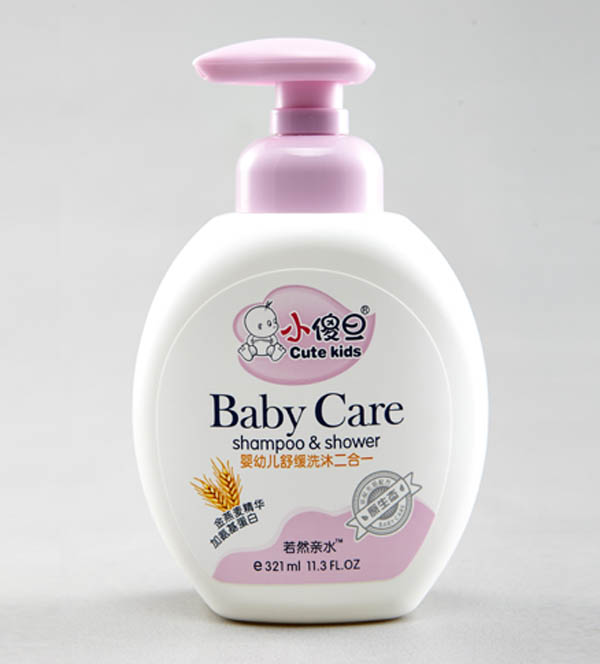 小傻旦嬰幼兒舒緩洗沐二合一321ml