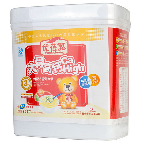 優(yōu)蓓聰大骨高鈣營養(yǎng)米粉3段(塑聽)