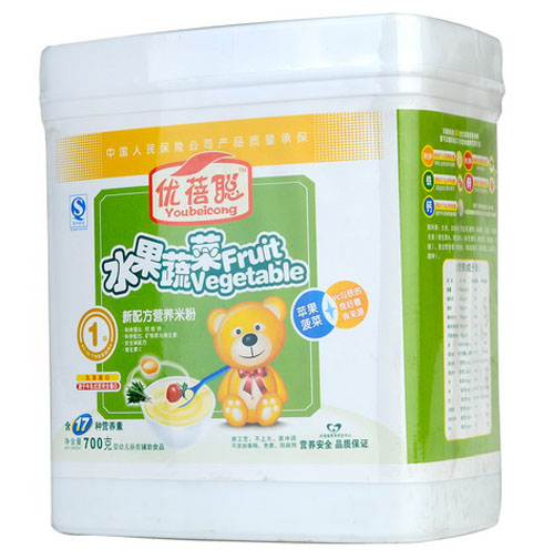優(yōu)蓓聰水果蔬菜營(yíng)養(yǎng)米粉1段(塑聽(tīng))